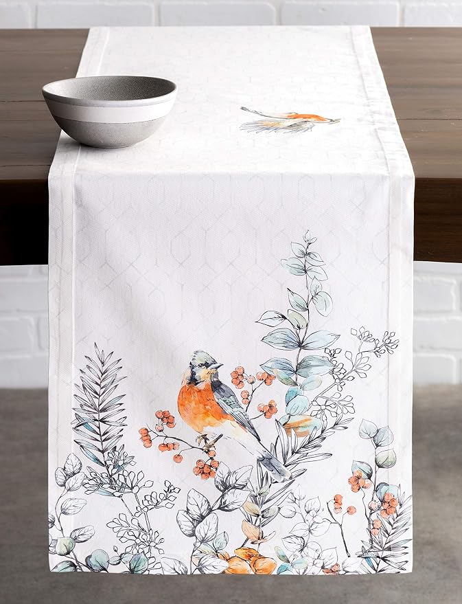 Maison d' Hermine Table Runner 100% Cotton 14.50" x 48" | Table Runners 48 - Image 9