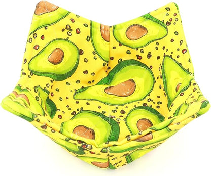 Cotton Microwavable Bowl Cozy, Microwave-Safe Hot Bowl Holders, Soup Bowl Cozy - Image 2