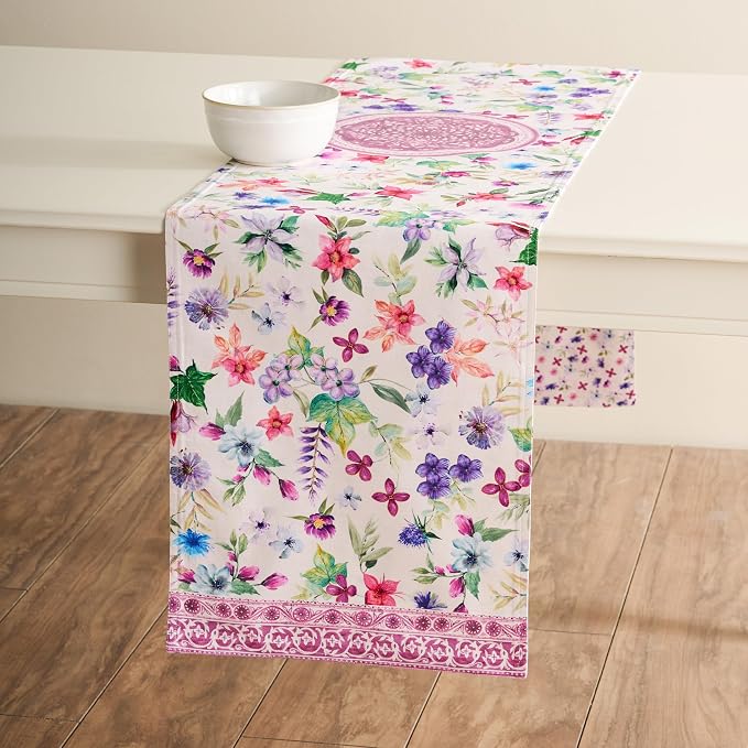 Maison d' Hermine Table Runner 100% Cotton 14.50" x 108" | Table Runners 108 - Image 9