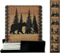 Marble Coasters Square Leather Drinks Coaster Set by Yopiiefa