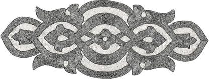 Lightnpro Beaded Table Runner Elegant Infinity Design by Lightnpro