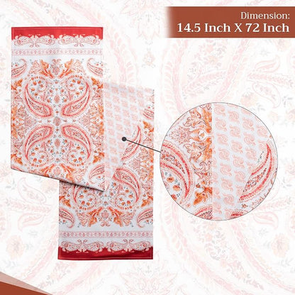 Maison d' Hermine Table Runner 100% Cotton 14.50" x 72" | Table Runners 72 - Image 4