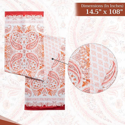 Maison d' Hermine Table Runner 100% Cotton 14.50" x 108" | Table Runners 108 - Image 6