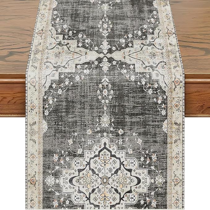 Snycler Table Runner Boho Table Runners Vintage Elegant Farmhouse Table Center by Snycler