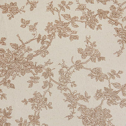 French Pastoral Farmhouse Table Runners, 13x108 Inch Brown | 100% Organic - Image 6