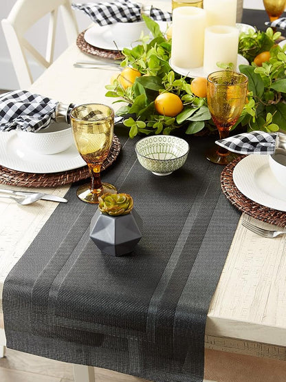 DII PVC Tabletop Collection Woven Indoor/Outdoor, Table Runner - Image 5