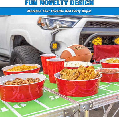 GoBig Red Party Cup Bowls - Image 3