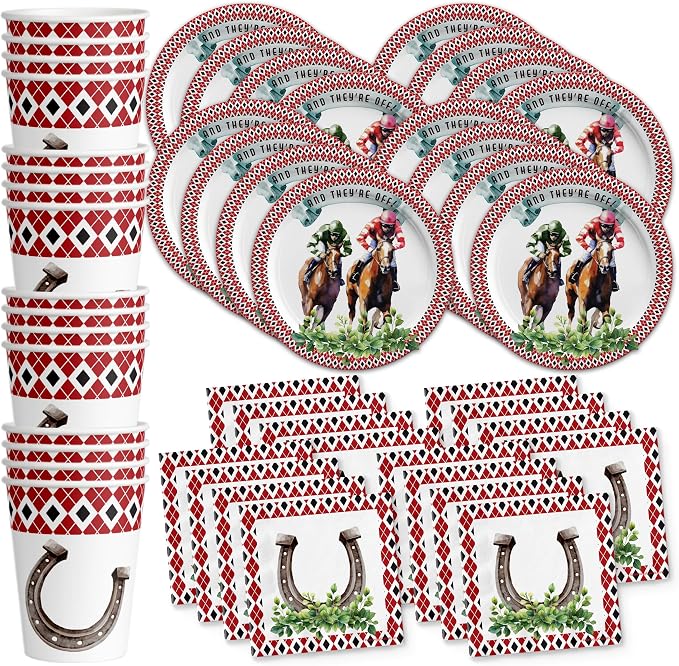 Derby Day Birthday Party Supplies by BirthdayGalore