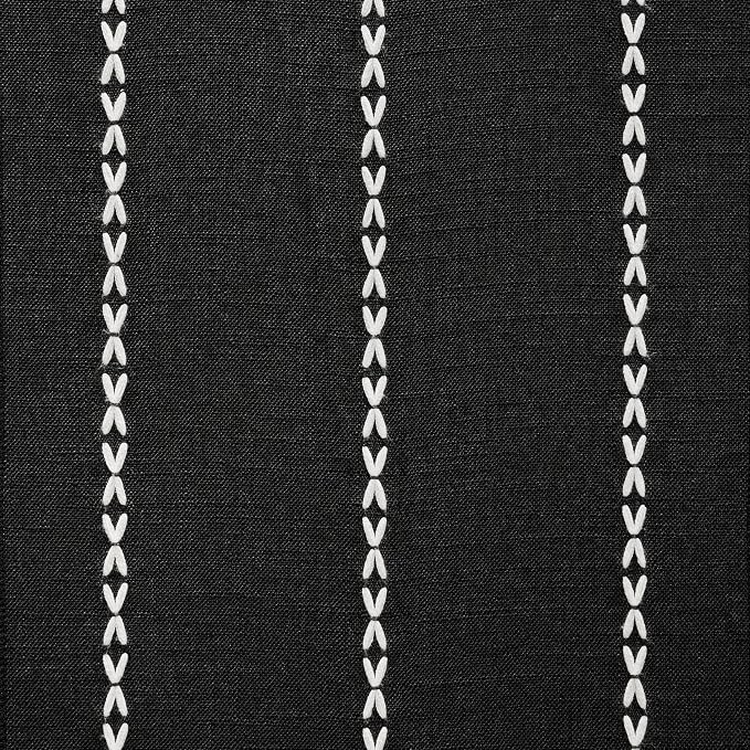 Braided Farmhouse Table Runner, Braided Black 13x90 Inch, Cotton Linen Table - Image 6