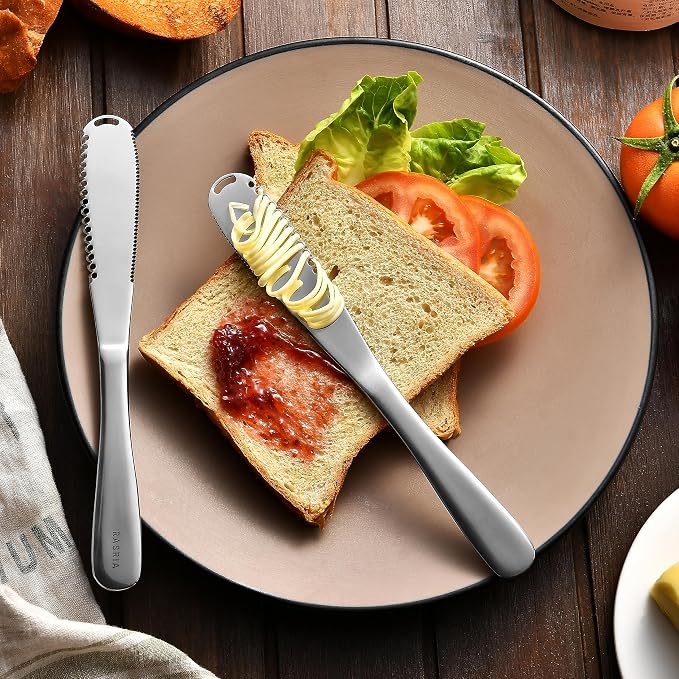 3-in-1 Stainless Steel Butter Knife - Image 3