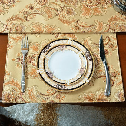 Luxury Dinner Placemats Set of 4, Washable Indoor Decoration - Image 2