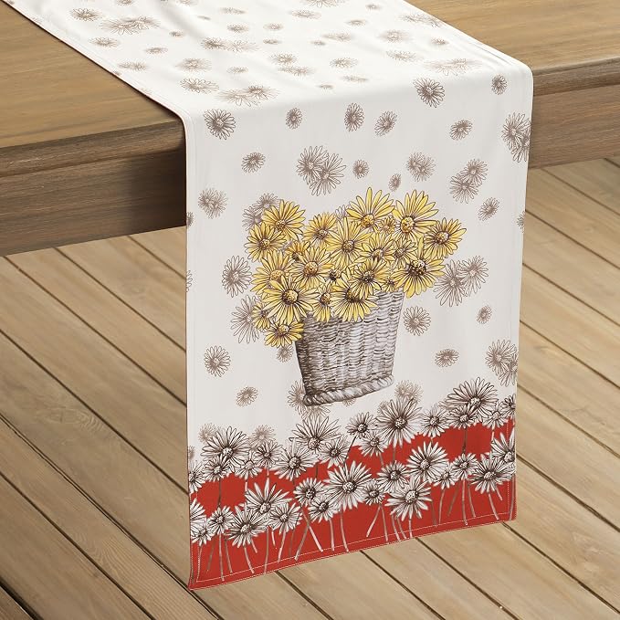 Maison d' Hermine Table Runner 100% Cotton 14.50" x 60" | Table Runners 60 - Image 3