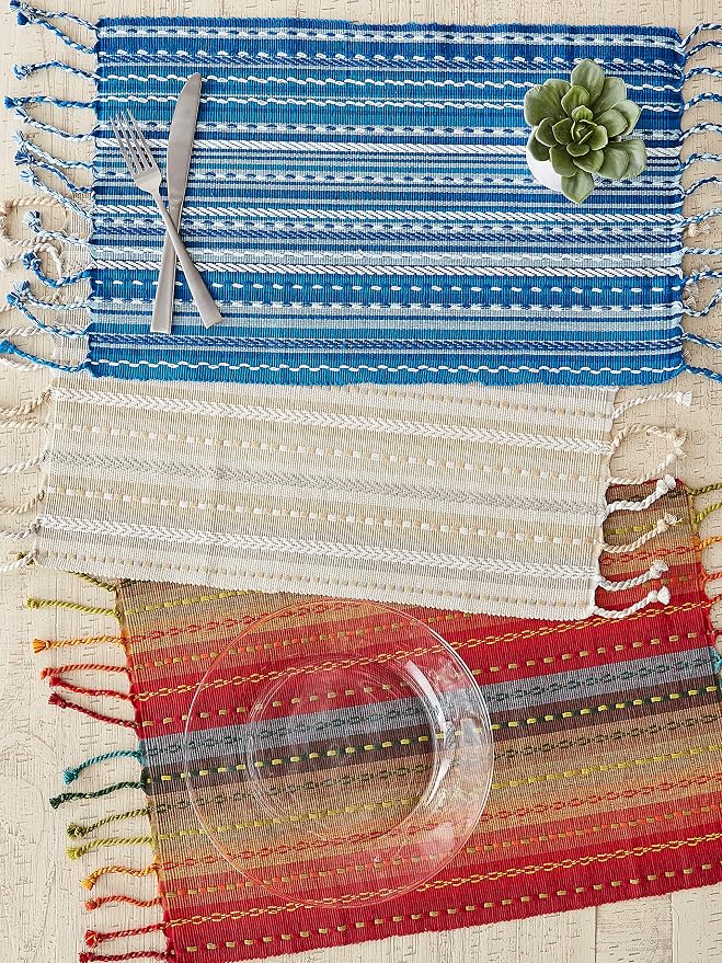 DII Southwest Collection Tabletop, Placemat Set, 6 Piece - Image 6