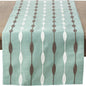 Saro Lifestyle Modern Embroidered Design Table Runner by SaroLifestyle