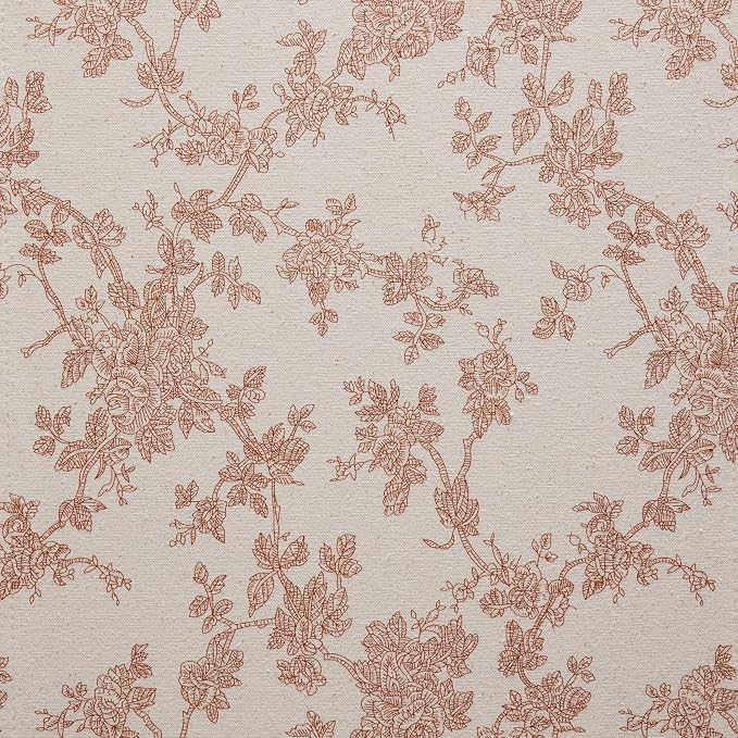French Pastoral Farmhouse Table Runners, 13x108 Inch Terracota | 100% Organic - Image 6