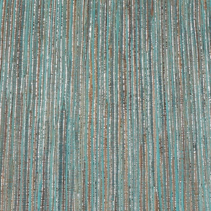 Saro Lifestyle Melaya Collection Shimmering Woven Nubby Table Runner - Image 3
