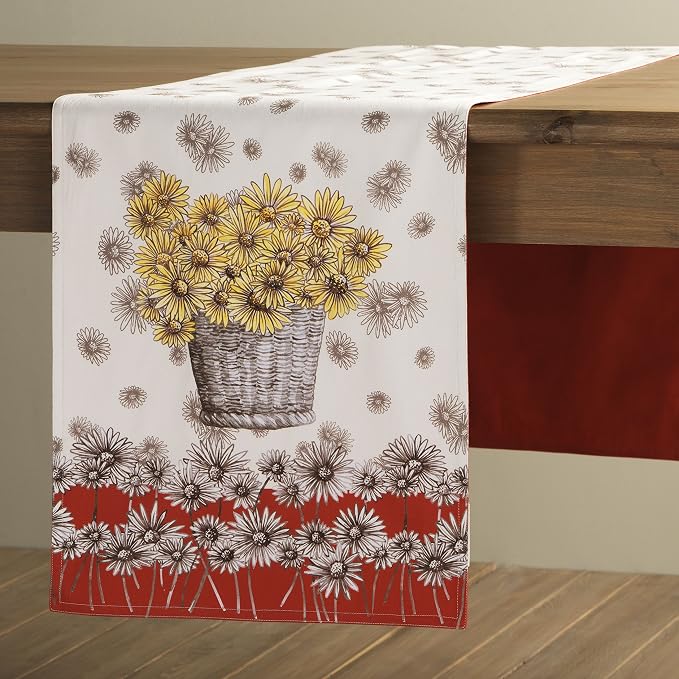 Maison d' Hermine Table Runner 100% Cotton 14.50" x 90" | Table Runners 90 - Image 8
