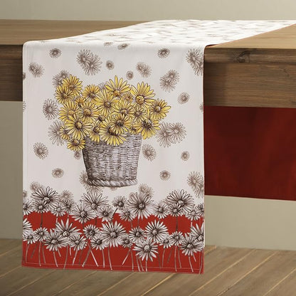 Maison d' Hermine Table Runner 100% Cotton 14.50" x 90" | Table Runners 90 - Image 8