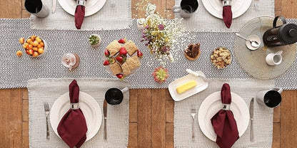 DII Woven Basic Tabletop Collection, Chevron Table Runner - Image 5