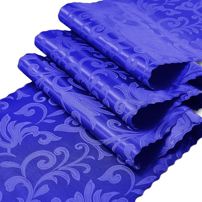 RUDONG M Satin Table Runners, Royal Blue, 12 x 108 Inch, 2 Pack | Long Silky - Image 7