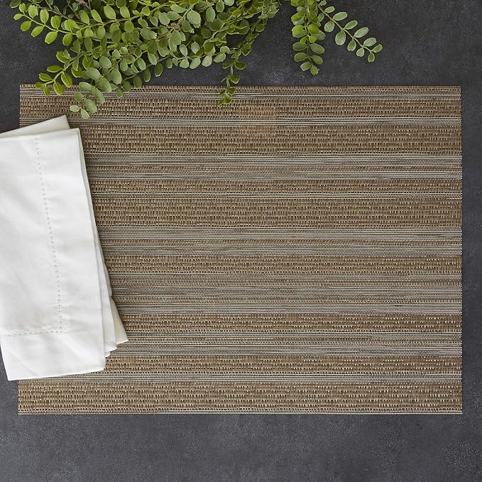 DII PVC Tabletop Collection Woven Indoor/Outdoor, Placemat Set, 6 Piece - Image 2