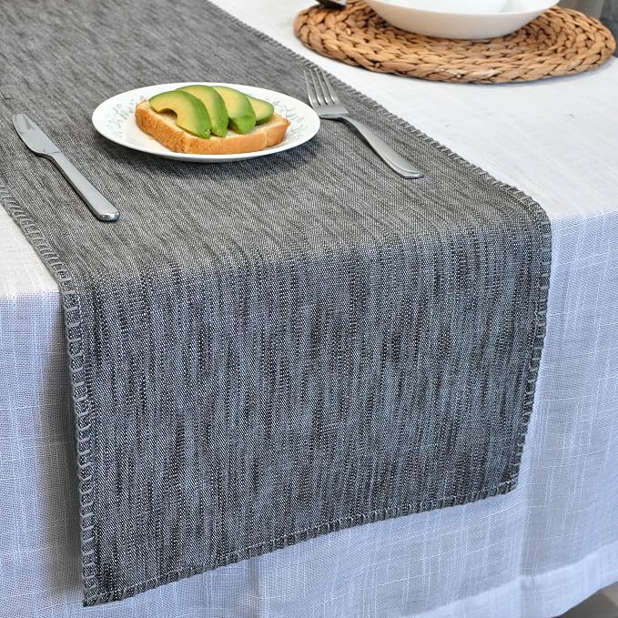 Textured Table Runner 90 inches Long - Image 6