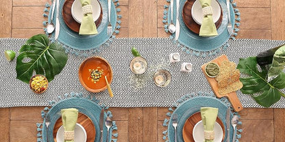 DII Woven Basic Tabletop Collection, Chevron Table Runner - Image 5
