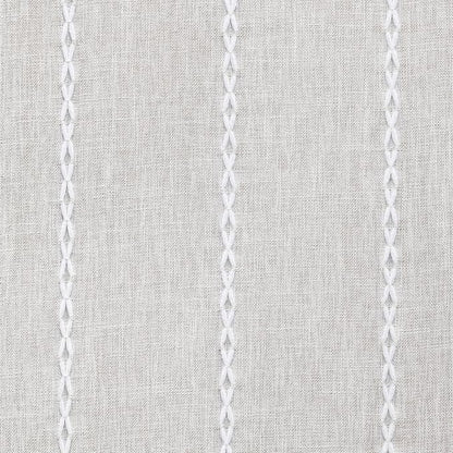Braided Farmhouse Table Runner, Braided Light Grey 13x60 Inch, Cotton Linen - Image 6