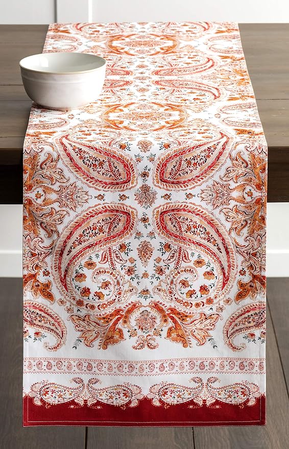 Maison d' Hermine Table Runner 100% Cotton 14.50" x 108" | Table Runners 108 - Image 9