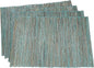 Saro Lifestyle Melaya Collection Shimmering Woven Nubby Placemat by SaroLifestyle