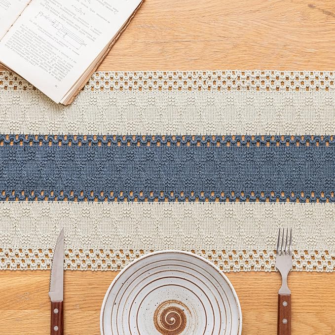Cotton Farmhouse Table Runner - Image 9