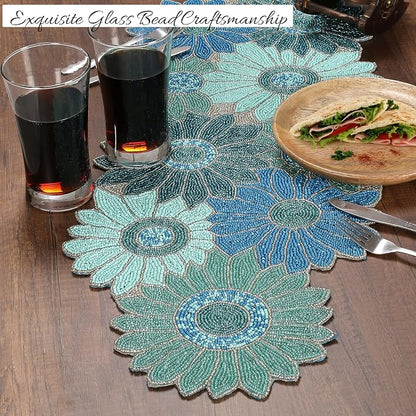 Beaded Table Runner 13x36 Inch - Image 2