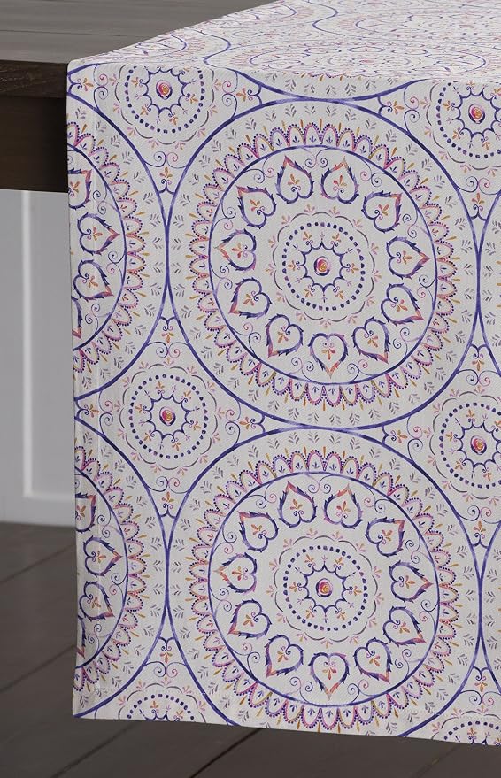 Maison d' Hermine Table Runner 100% Cotton 14.50" x 72" | Table Runners 72 - Image 8