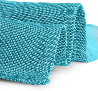 Gee Di Moda Rectangle Tablecloth - 90 x 156 Inch Caribbean Table Cloth for 8 Foot Tables with Floor-Length Drop - Heavy Duty Washable Fabric for Holiday Party, Dinner, Weddings & Baby Shower