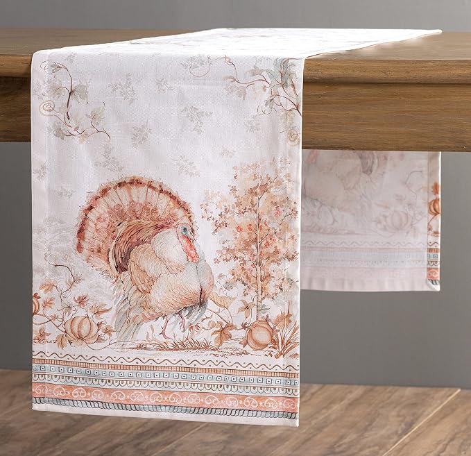 Maison d' Hermine Table Runner 100% Cotton 14.50" x 72" | Table Runners 72 - Image 7