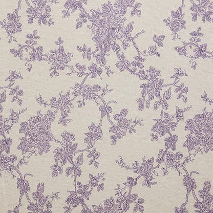French Pastoral Farmhouse Table Runners, 13x48 Inch Purple | 100% Organic - Image 6