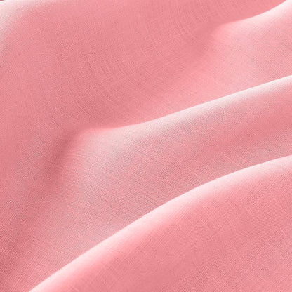 D'Moksha Homes Dusty Pink Linen Tablecloth 60 x 108 Inch - 100% Pure Linen Pink Table Cloth for Rectangle Tables - Classic Hemstitch, Machine Washable Tablecloth for Valentines, Spring, Easter