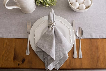 DII Chambray Kitchen, Tabletop Collection, 14x72 Table Runner - Image 5