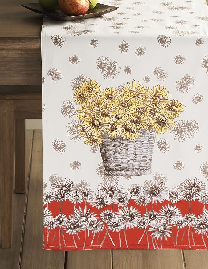 Maison d' Hermine Table Runner 100% Cotton 14.50" x 60" | Table Runners 60 - Image 2