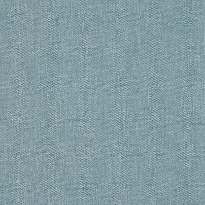 Rustic Cotton Linen Table Runner, 13x90 Inches River Blue | Farmhouse Style - Image 7