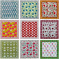 DIYANAIMPEX 10 Pc Cotton Cloth Napkins Hand Block Print Hand Made Size 16x16 by DIYANA+IMPEX