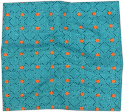 RUVANTI Cloth Napkins Set of 12 Cotton 100%, 18x18 Inches Napkins Cloth Washable, Soft, Absorbent. Cotton Napkins for Parties, Christmas, Thanksgiving, Weddings, Dinner Napkins Cloth - Combo