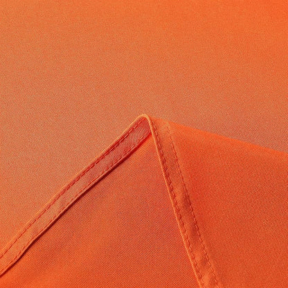 sancua Rectangle Tablecloth - 60 x 102 Inch - Stain and Wrinkle Resistant Washable Polyester Table Cloth, Decorative Fabric Table Cover for Dining Tables, Buffet Parties and Camping, Orange