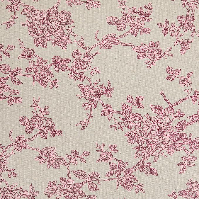 French Pastoral Farmhouse Table Runners, 13x72 Inch Rose Pink | 100% Organic - Image 6