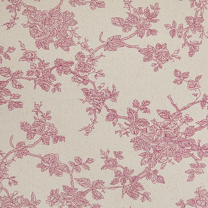 French Pastoral Farmhouse Table Runners, 13x72 Inch Rose Pink | 100% Organic - Image 6