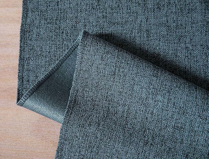 Blue Table Runners 72 Inches Long, Burlap Linen Style Rustic Farmhouse Table - Image 7