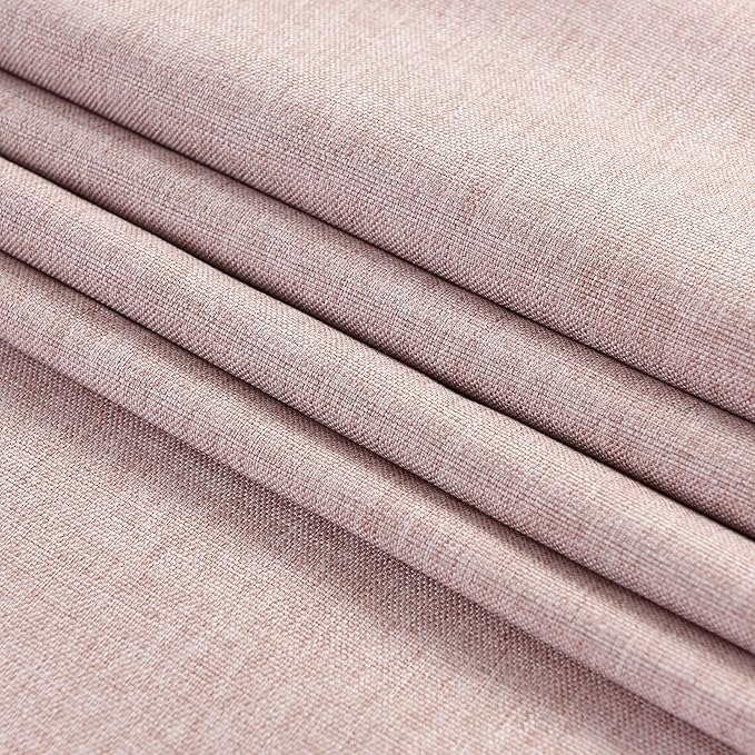 Pink Cotton Table Runner 13 x 90 in Long Farmhouse Scallop Style | Dresser - Image 5