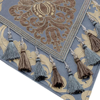 Loom and Mill Luxury Damask Table Runner 108 Inches Long, 13x108 in - Image 5