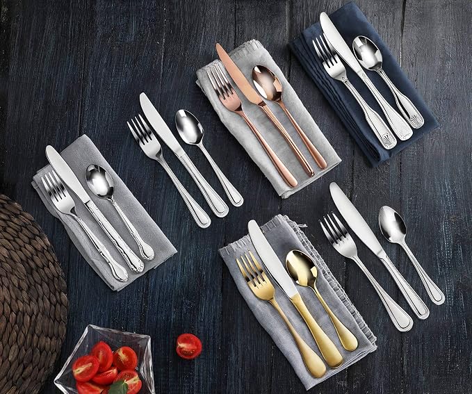 New Star Foodservice Rose Pattern Stainless Steel Oyster Fork, Commercial Grade - Image 9