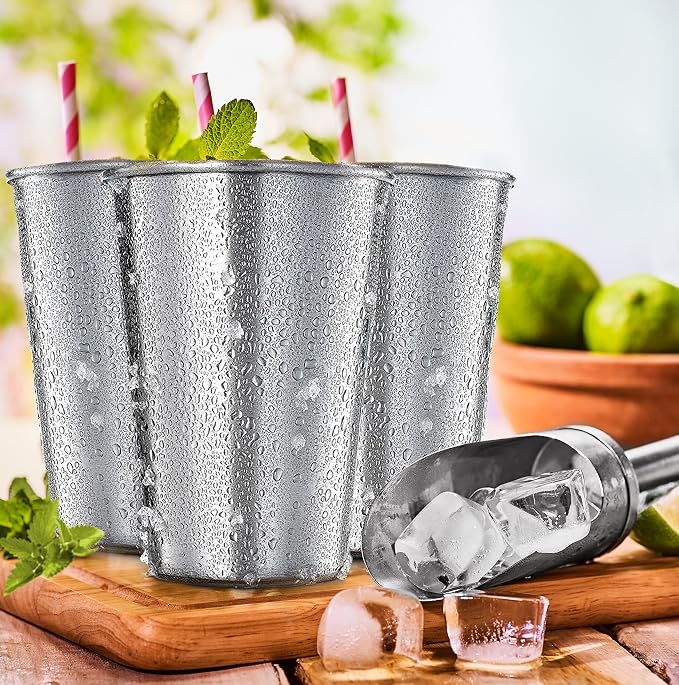Stainless Steel Pint Cups Water Tumblers 16 oz - Image 5